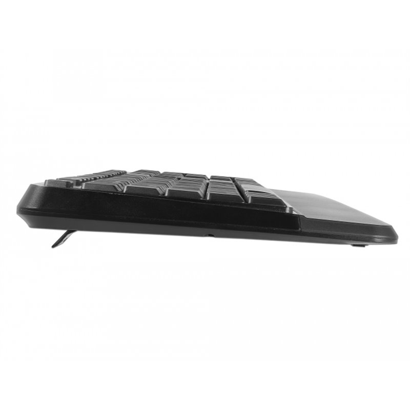 Tappetino Mouse nero con poggiapolso in gel - OFBA srl