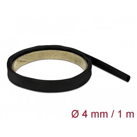 Guaina termorestringente 1 m x 16 mm, nera - KM Soltec Srl