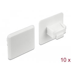 Delock Dust Cover for RJ45 jack without grip 10 pieces white