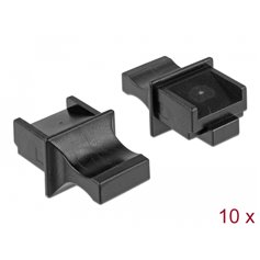 Delock Dust Cover for RJ45 jack with grip 10 pieces black