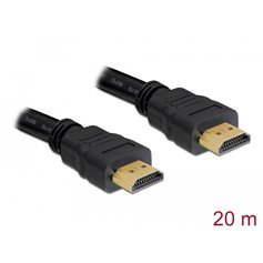 Delock Cable High Speed HDMI with Ethernet – HDMI A male  HDMI A male 20 m