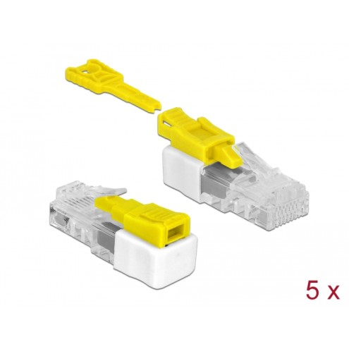 Delock RJ45 Port Blocker 5 pieces set