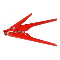Cable tie installation tool for plastic cable ties