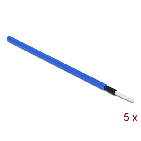 Delock Fiber optic cleaning stick for connectors with 1.25 mm ferrule 5 pieces