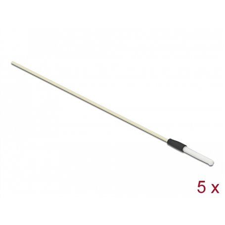 Delock Fiber optic cleaning stick for connectors with 2.50 mm ferrule 5 pieces