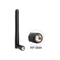 Delock WLAN 802.11 b/g/n Antenna RP-SMA 2 dBi Omnidirectional Joint