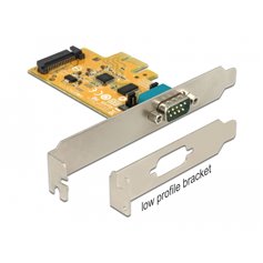 Delock PCI Express Card to 1 x Serial with voltage supply ESD protection