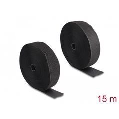 Delock Heavy-duty Hook-and-Loop tape L 15 m x W 50 mm black