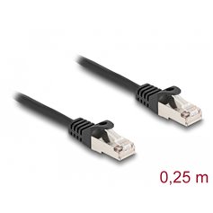 Delock Cable RJ50 male to RJ50 male S/FTP 0.25 m black