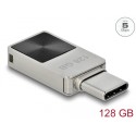 Delock Mini USB 3.2 Gen 1 USB-C™ Memory Stick 128 GB - Metal Housing