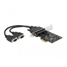 Delock PCI Express Card to 2 x Serial RS-422/485 with 15 kV ESD protection