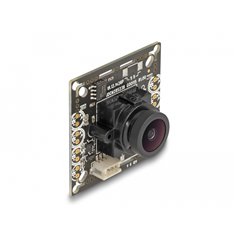 Delock Analogue CVBS Camera Module with HDR 2.1 mega pixel 130° V8 fix focus